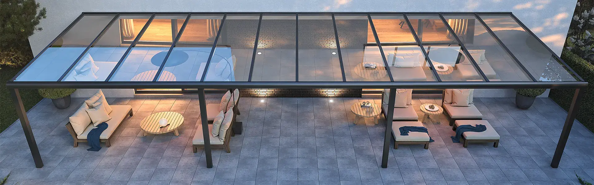 Terrassenüberdachung TR15 – Komfort